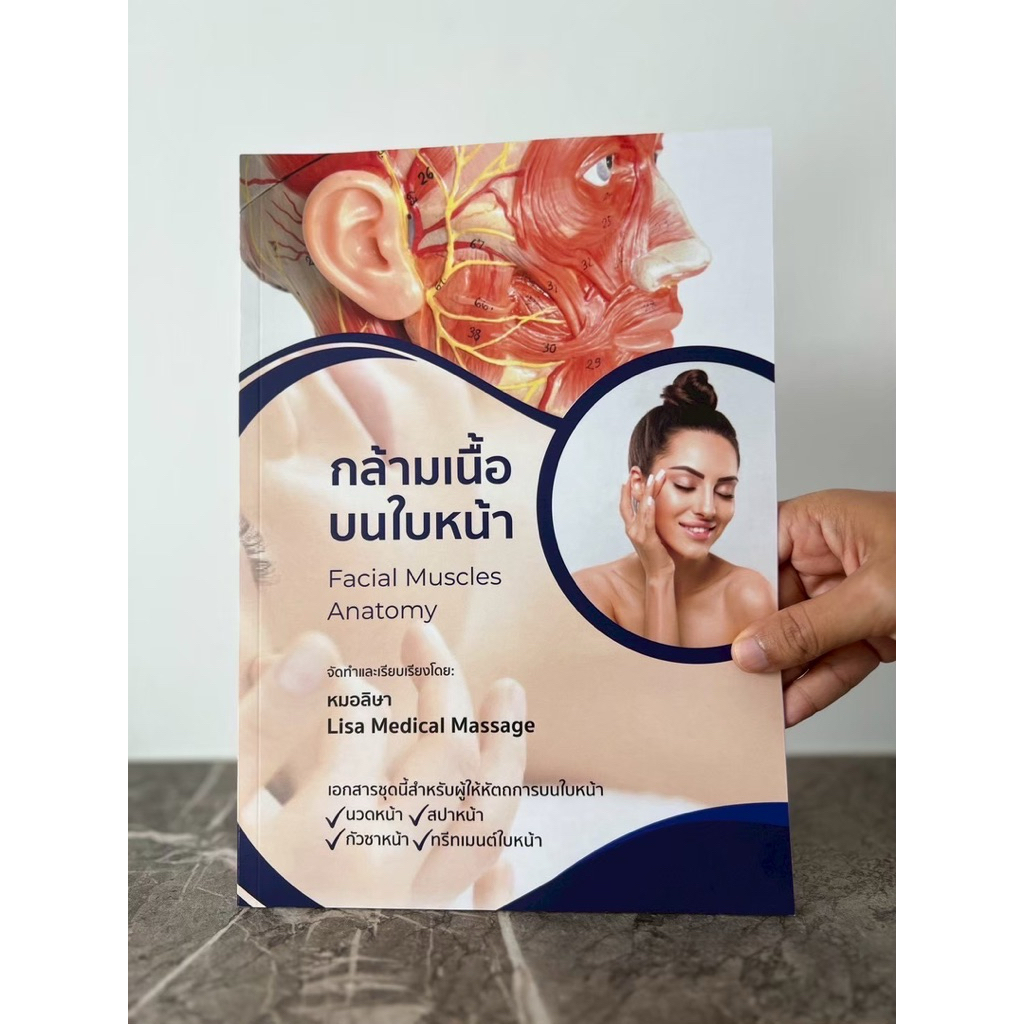 หนังสือกล้ามเนื้อบนใบหน้า