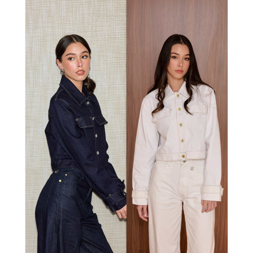 Weaveth-Remini Crop Jacket