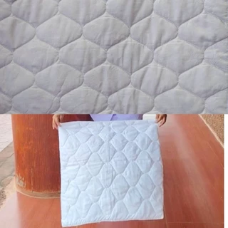 ผ้ารองนั่ง&​ปูนั่ง หรืออาสนะชี สีขาวสีเทา