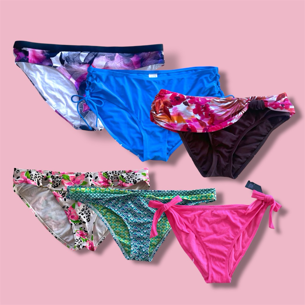 บิกินี่ล่าง กางเกงว่ายน้ำ มือสอง Size XL-4XL สวยใหม่เอี่ยมมม 👙👒