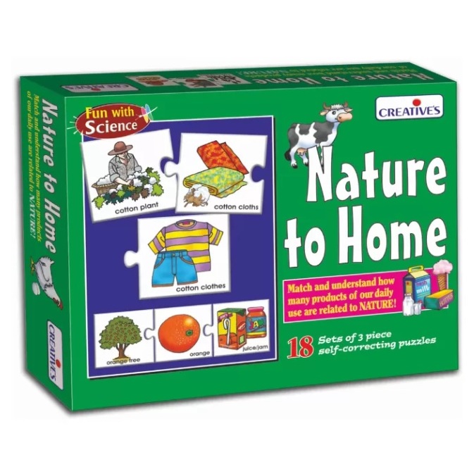 Creative's - Nature to Home เกมจับคู่จากธรรมชาติสู่ของใช้ในบ้าน