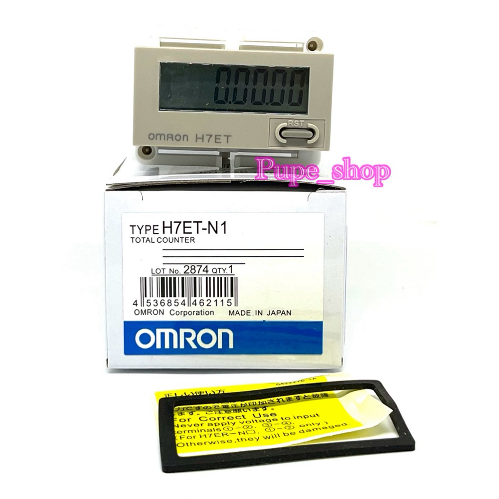 H7ET-N1 COUNTER แบบดิจิตอลขนาดเล็ก เคาน์เตอร์ 7digit 0s-999h 59min 59s