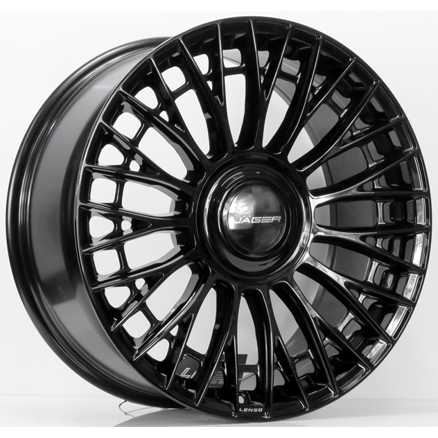 แม็ก #Lenso #Jager #Apollo  สีดำเงา(bk) กว้าง 9-20นิ้ว 6รู139 Offset15