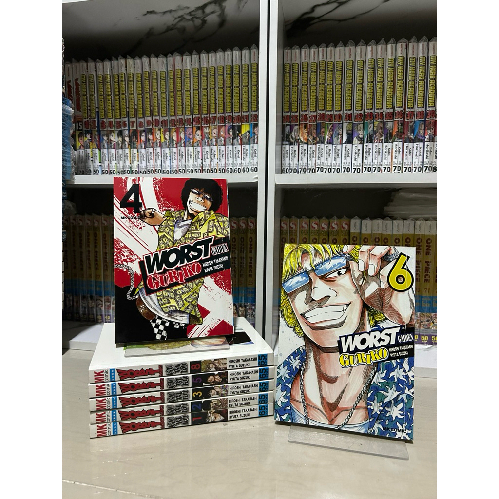 WORST GAIDEN GURIKO เล่ม 1-8(ขาด7) มือสองสภาพดี
