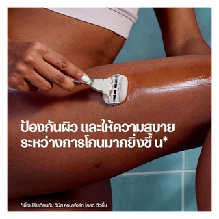 [แพ็คสุดคุ้ม] ยิลเลตต์ วีนัส ชูการ์เบอร์รี่ มีดโกน 1 ด้าม พร้อม 6 ชิ้น Gillette Venus Sugarberry Razor and 6 Blades