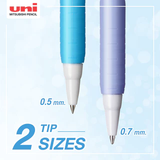 Uni ปากกา ปากกาลูกลื่น เจ็ทสตรีม SXN-101FL-05 และ 07 น้ำเงิน จำนวน 1 ด้าม