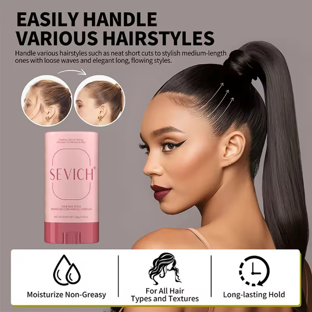 SEVICH สติ๊กจัดแต่งทรงผม ขี้ผึ้งแท่งจัดแต่งทรงผม 16 กรัม Hair Wax Stick เก็บผมเนี๊ยบ