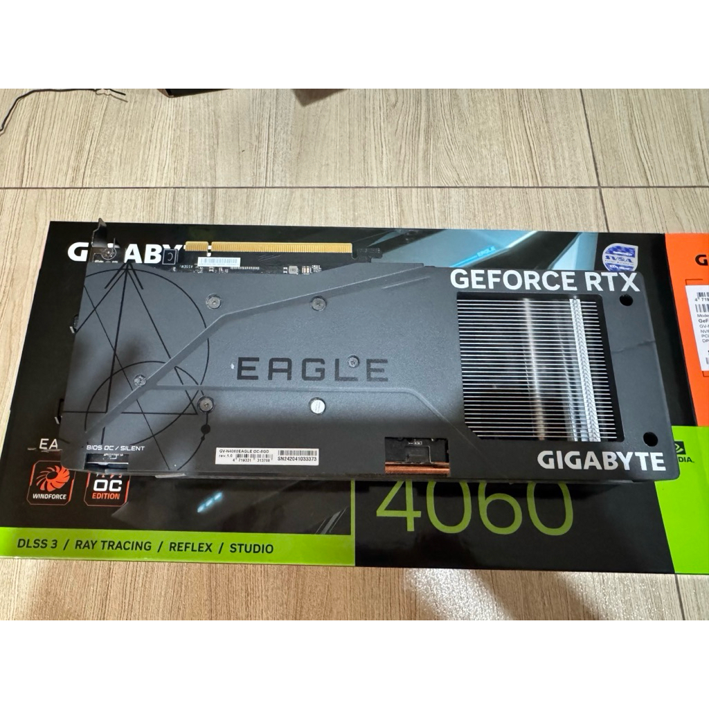 GIGABYTE GEFORCE RTX 4060 EAGLE OC 8G - 8GB GDDR6 มือสองมีประกัน