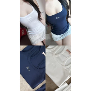 เสื้อกล้ามผู้หญิงงานปักFireตัวยาว