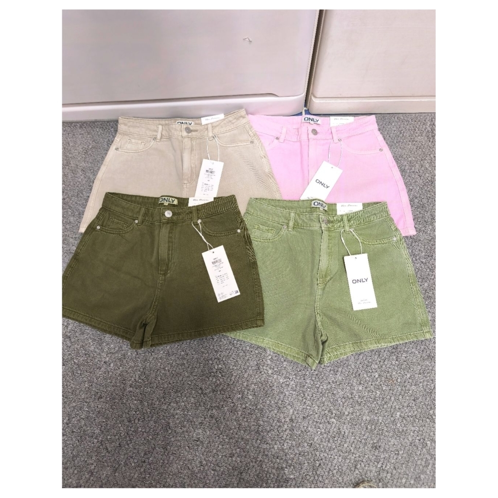 ONLY Short Denim กางเกงยีนส์ขาสั้น สีฟอก