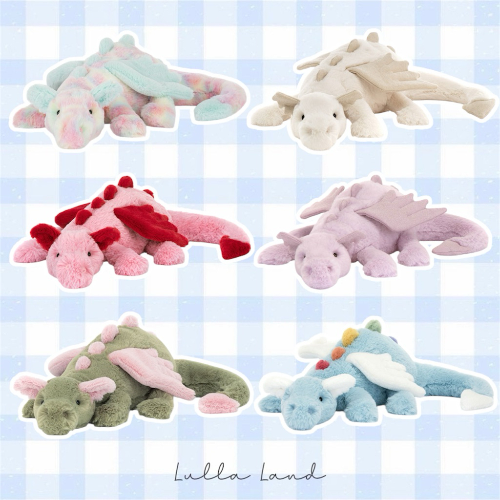 Update16/3⭐️ ส่งด่วน🛵💨แท้💯Jellycat Dragon มังกรเจลลี่แคท