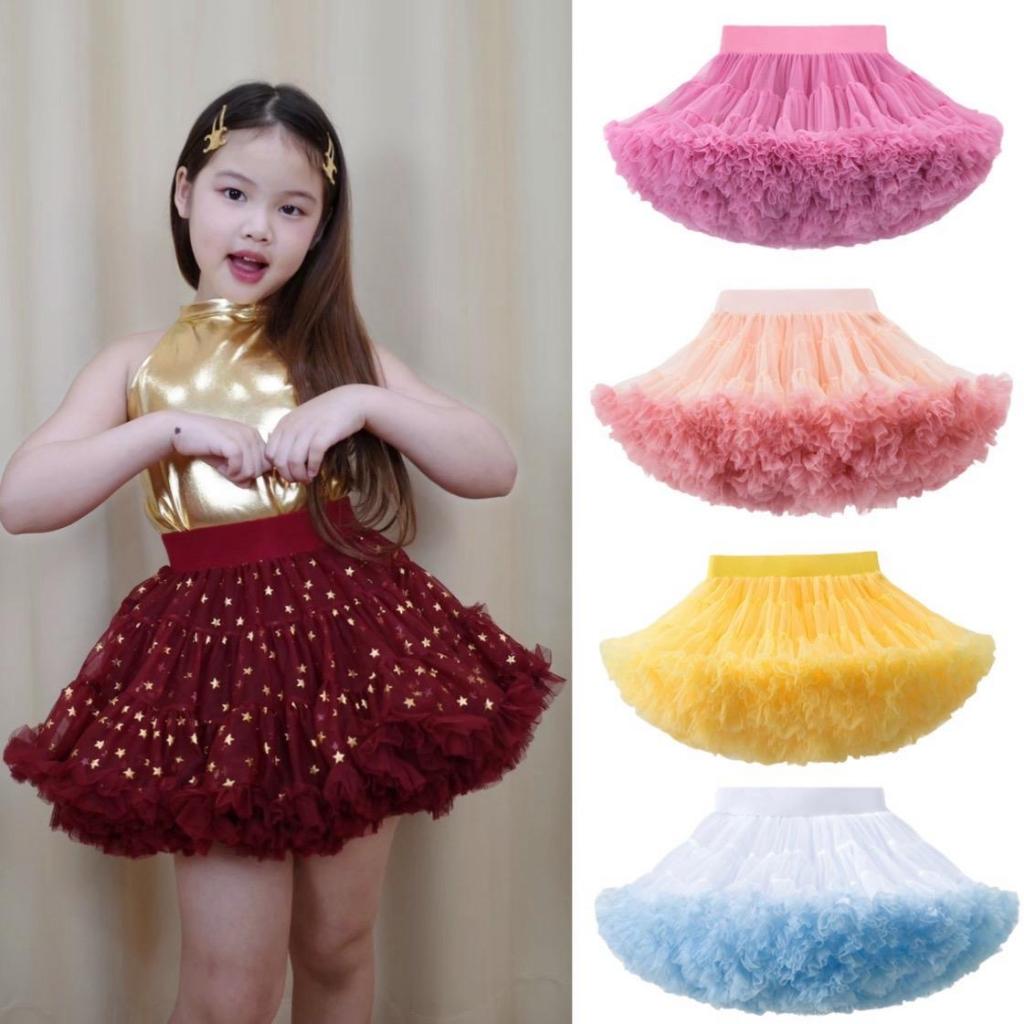 กระโปรงถ้วยฟู รุ่นฟูพิเศษ สไตล์ลูกคุณหนู เจ้าหญิง