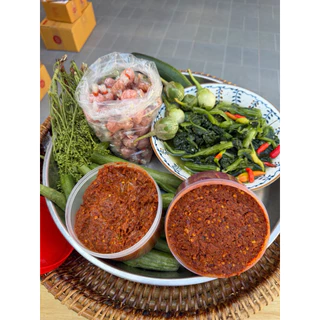 แจ่วบอง 500กรัม สุก-ดิบคละได้