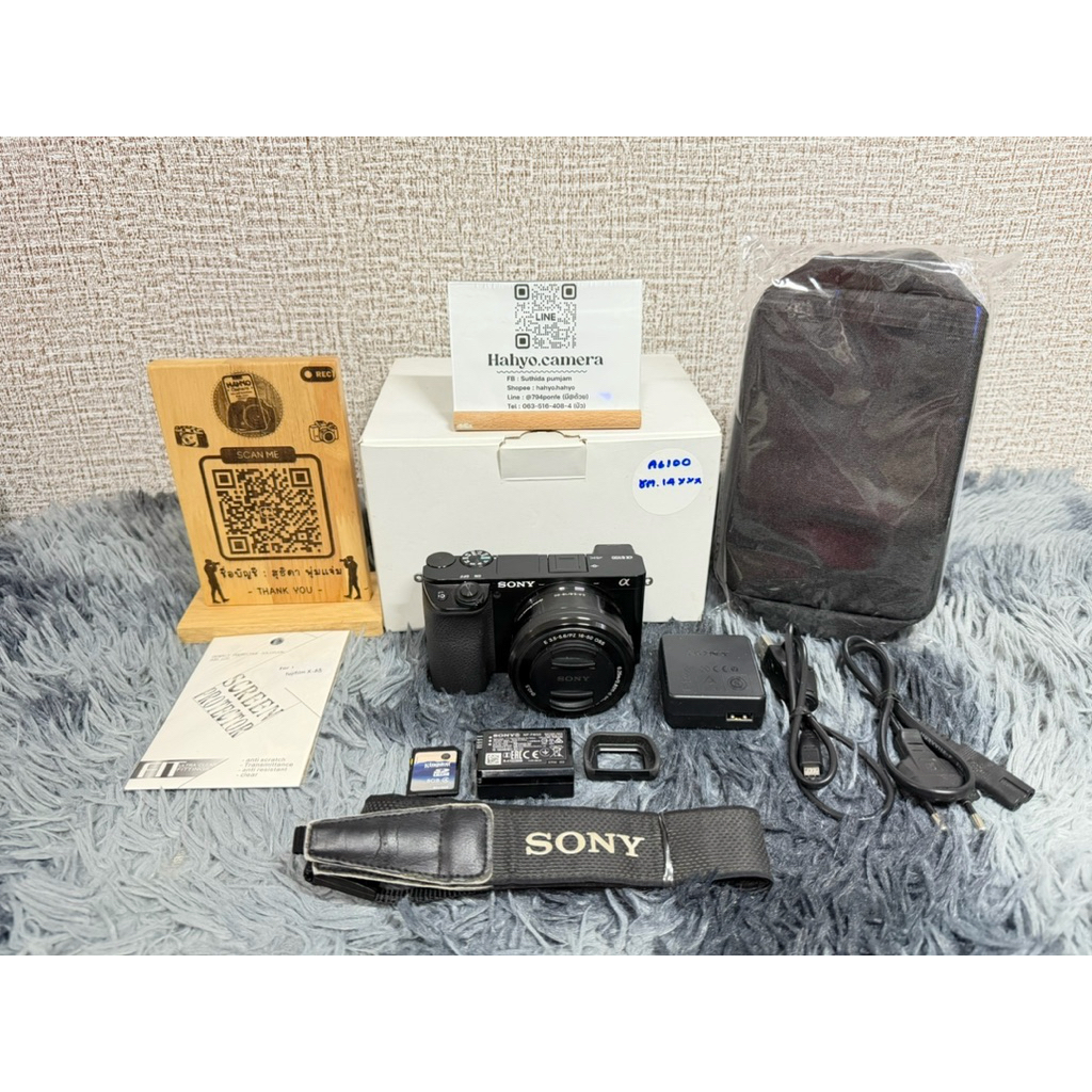 Sony a6100 สินค้ามือสองหมดประกันพร้อมส่ง 🛵 มีบริการส่งด่วน/ส่งทันทีใน กทม. 🛵