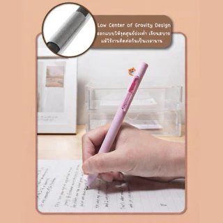 [พร้อมส่ง] ปากกาเจลน่ารัก Meniu Hi & See น้องชิบะขี้อาย ปากกาเขียนลื่น 0.5mm หมึกดำ หมึกแห้งไว กันน้ำ ไม่เลอะมือ