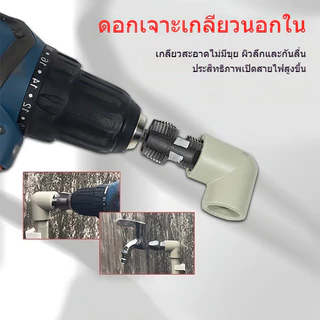 ชุดต๊าบเกลียวท่อ PVC ขนาด 1/2” และ 3/4” ชุดเครื่องมือต๊าปท่อน้ำ ใช้งานง่าย พร้อมดอกต๊าปและก้านต่อ
