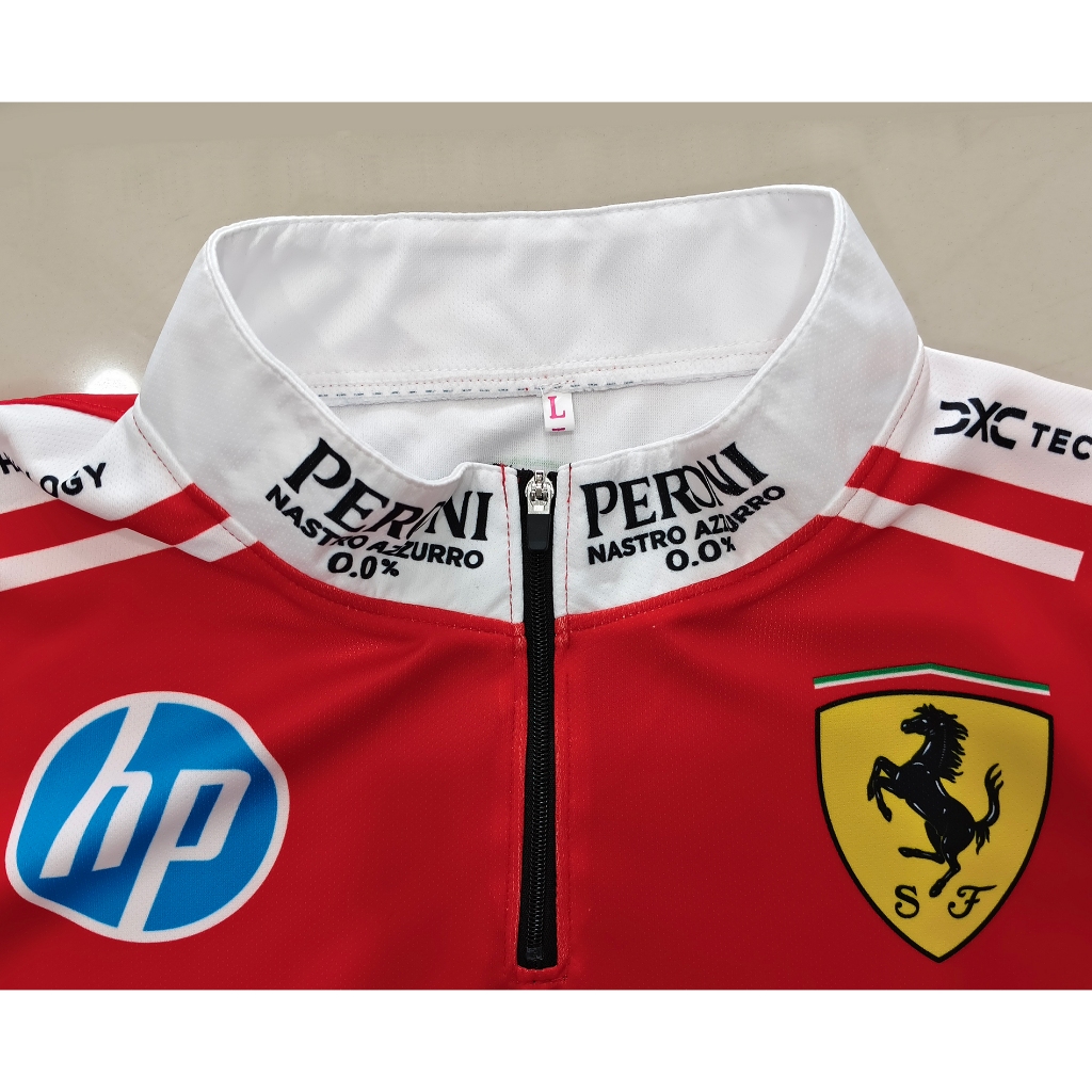 เสื้อแขนยาวคอซิปฟอร์มูล่าวัน ทีม เฟอร์รารี่ 2026 #FM0194 ไซส์ S-5XL ราคา ถูกที่สุด ดีลบีเคเค แกลเลอรีภาพที่ 2