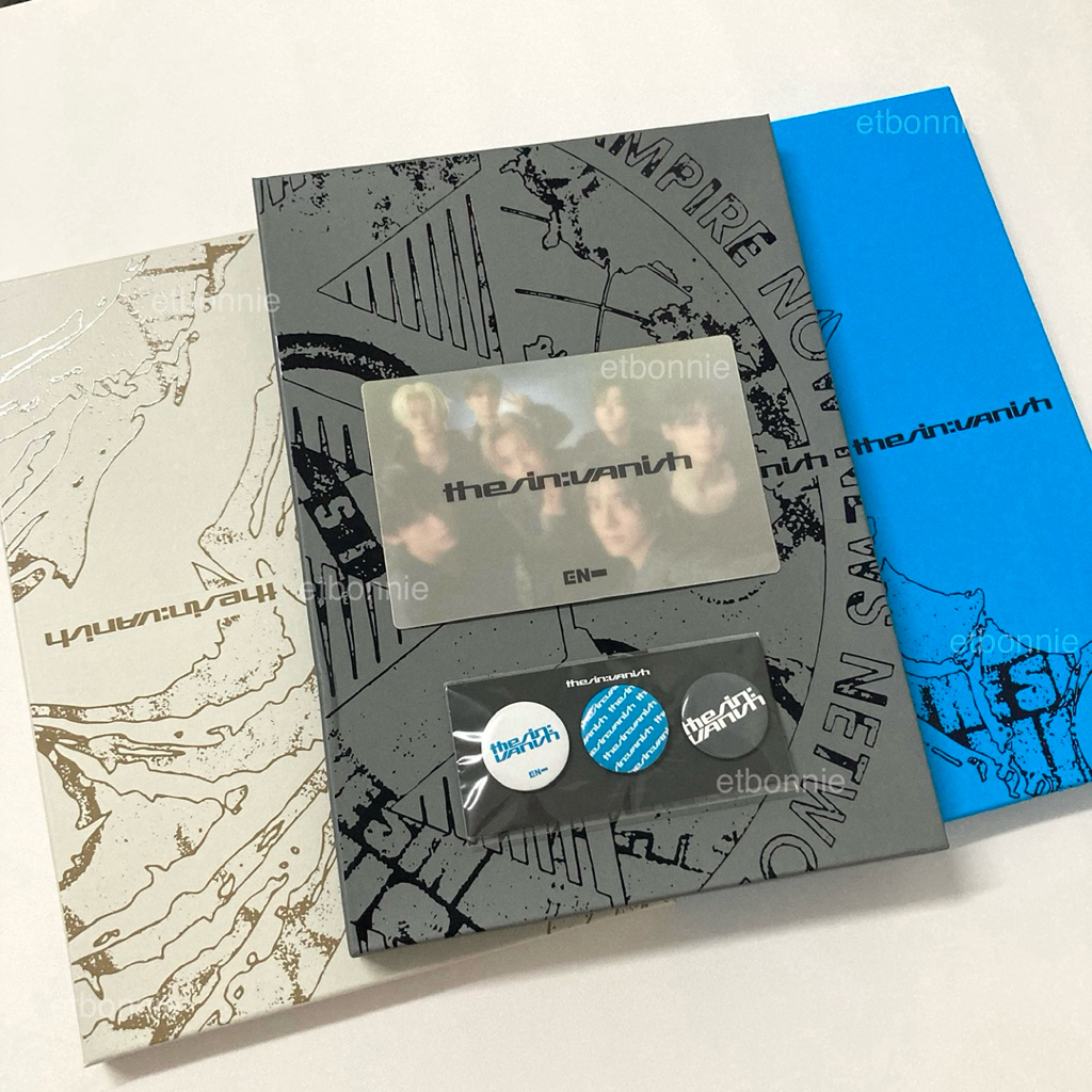 อัลบั้มเปล่า ENHYPEN THE SIN : VANISH บั้มเปล่าไม่มีการ์ดสุ่ม