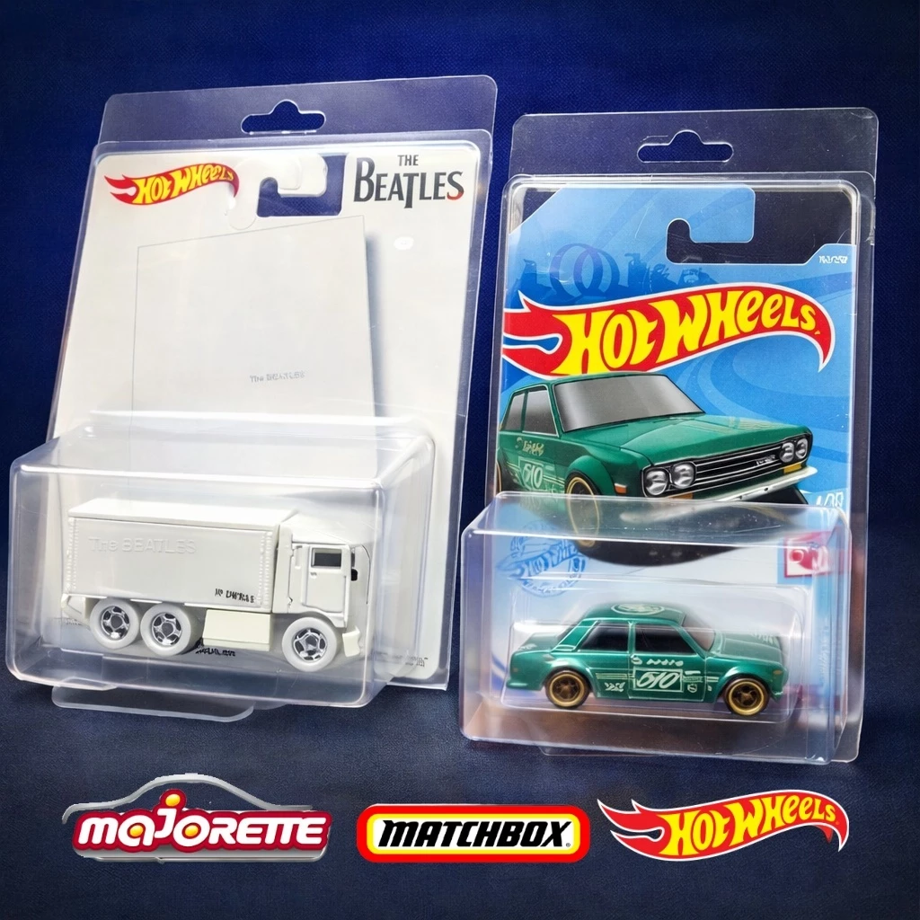 เคสใส่การ์ด Hotwheels majorette matchbox และอื่นๆ ป้องกันกล่องบุบ กันฝุ่น โมเดลรถเหล็ก ของสะสม เคสกันกระแทก