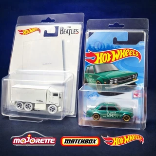 เคสใส่การ์ด Hotwheels majorette matchbox และอื่นๆ ป้องกันกล่องบุบ กันฝุ่น โมเดลรถเหล็ก ของสะสม เคสกันกระแทก