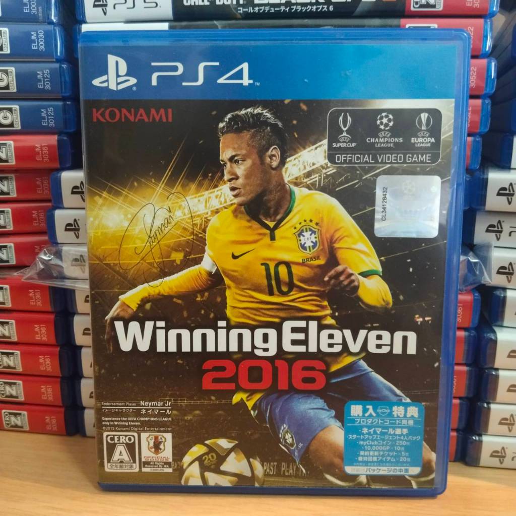Winning Eleven 2016 PS4 Zone 2 / แผ่นเกม Ps4
