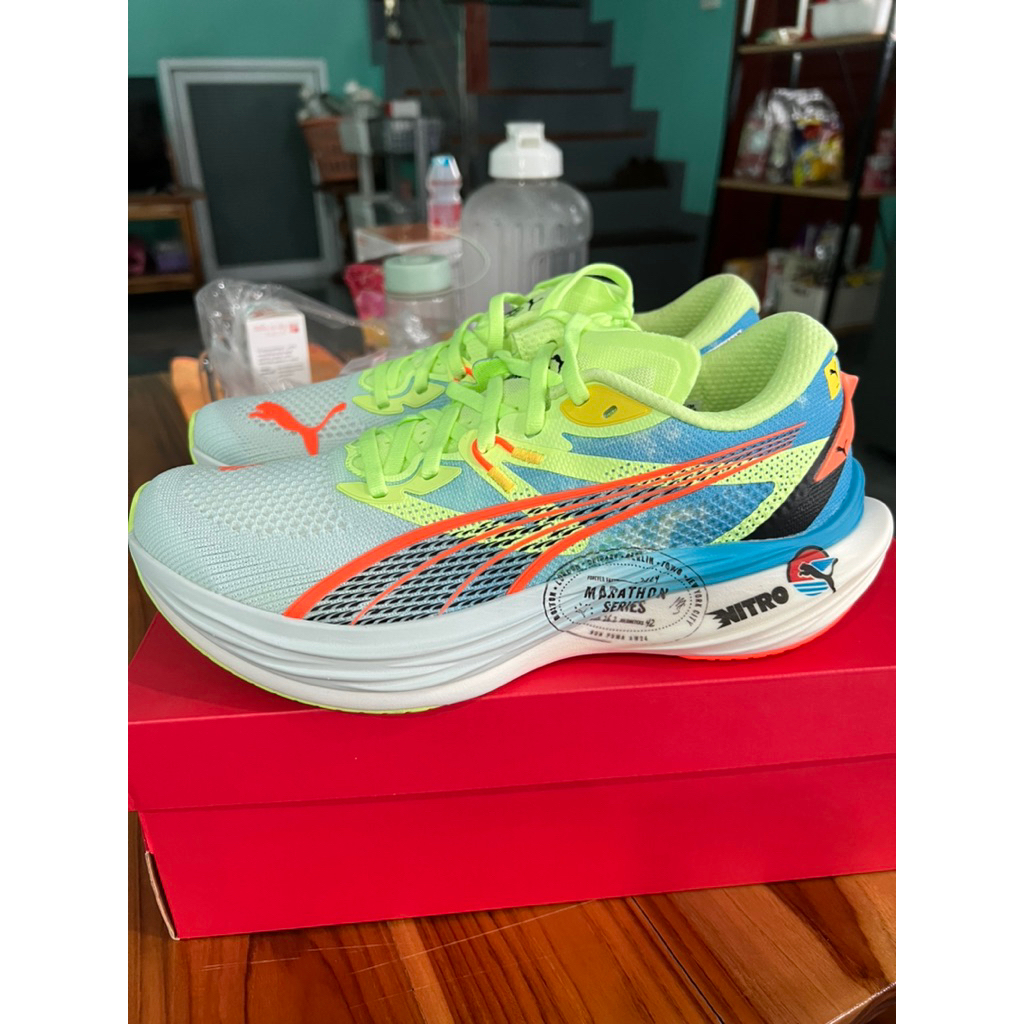 รองเท้าวิ่ง puma deviate nitro 3 ไซส์ 41/265