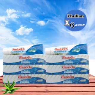 🌼แพ็ค6หลอด🌼ยาสีฟันสไมล์ออนเป็นยาสีฟันสมุนไพรช่วยรักษาโรคเหงื…