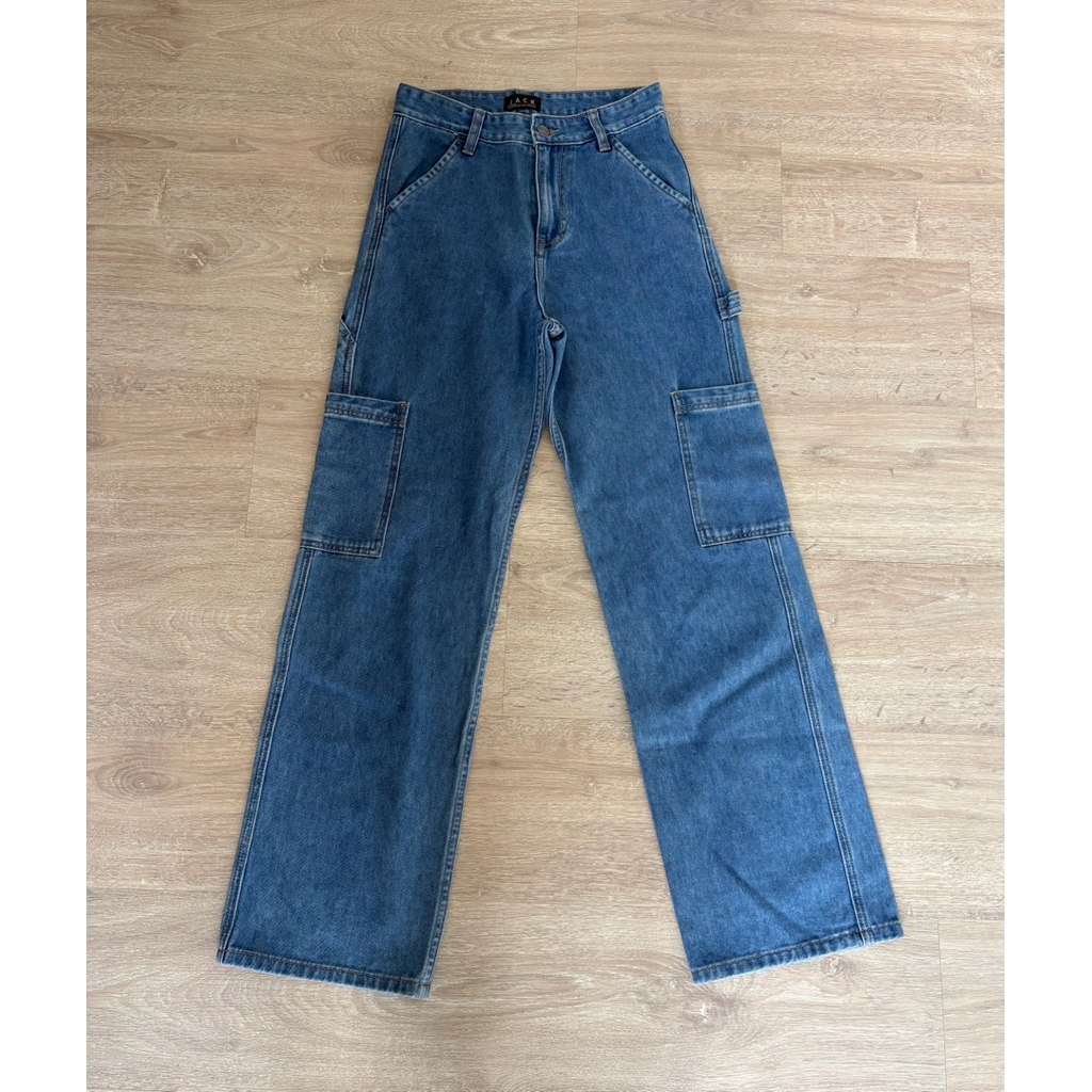 [Used]ส่งต่อกางเกงยีนส์คาร์โก้ JACK RUSSEL