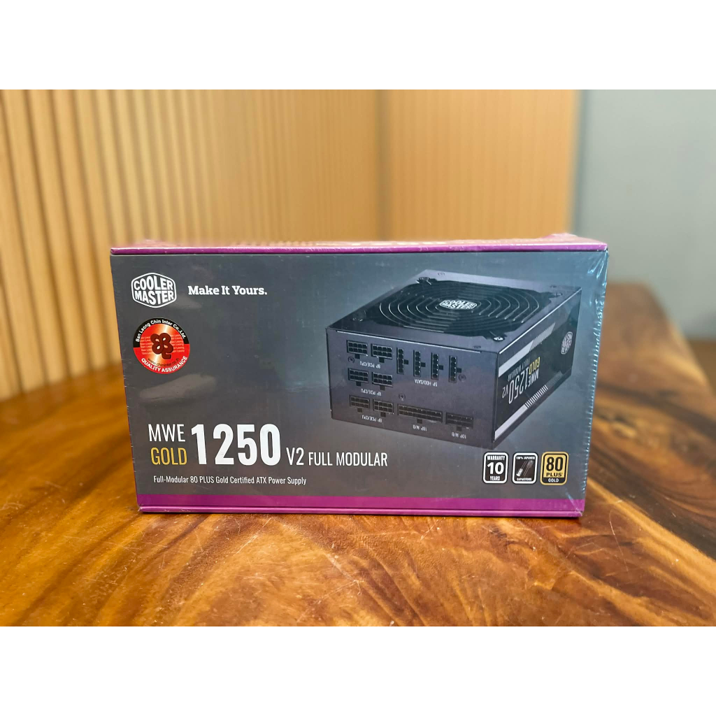 (PSU) COOLER MASTER MWE GOLD 1250 - V2 ATX 3.0 มือ1