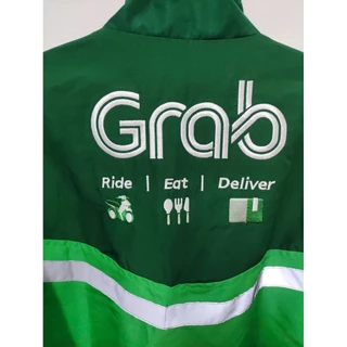 💯 แจ็คเก็ตแกร็บ V1 แจ็คเก็ตส่งอาหาร มือ1 พร้อมส่ง เสื้อแกร็บ เสื้อไรเดอร์ ถ่ายรูปผ่าน เก็บอินได้