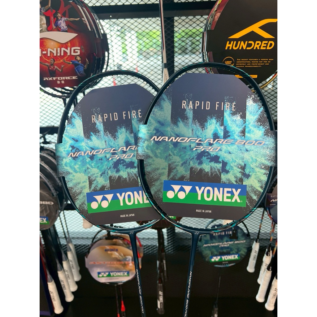 ไม้แบดมินตัน YONEX 𝙽𝚊𝚗𝚘𝚏𝚕𝚊𝚛𝚎 800 PRO | RAPID FiRE 🔥 badminton racket