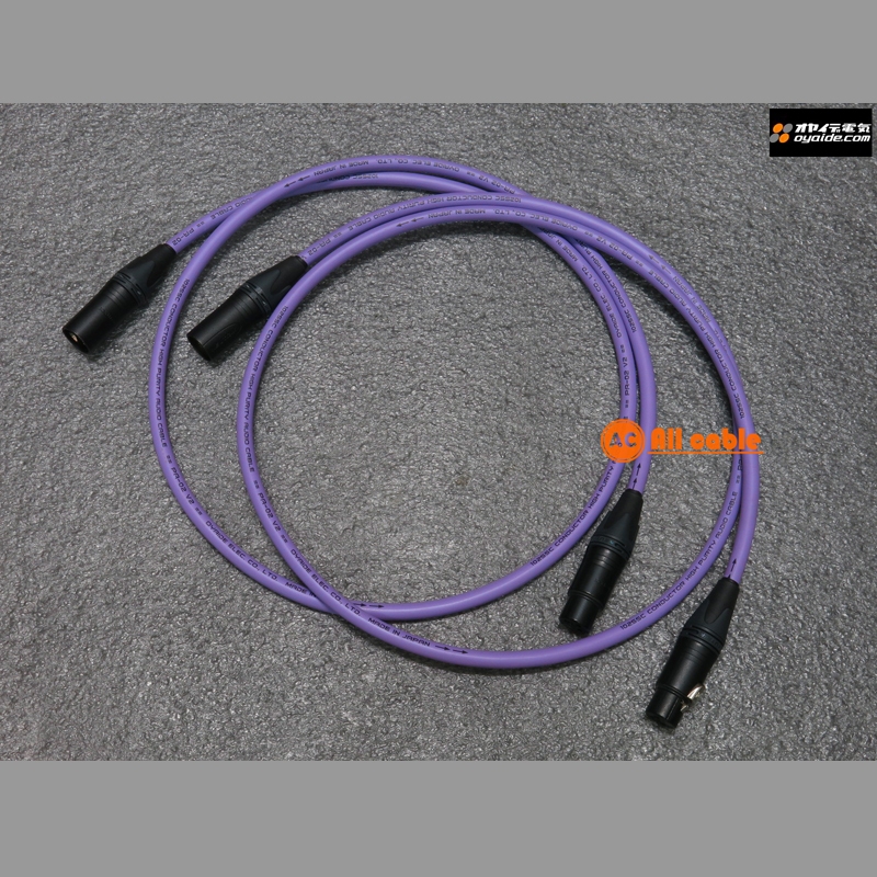 สาย Balance XLR OYAIDE PA02 แบบตัดประกอบ หัว Neutrik ของแท้ 100% / ร้าน All Cable