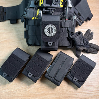 ซองโทรศัพท์ ติดแบบmolle กับเสื้อเวส ,เข็มขัด