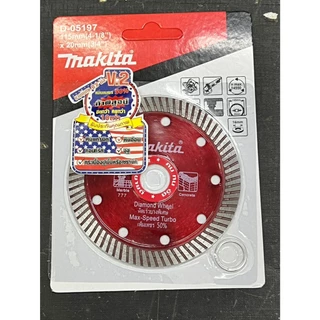 Makita ใบตัดกระเบื้อง 4” สีแดง สีทอง บาง 0.8 มม. ตัดกระเบื้อง/ตัดเพชร/ตัดหินแกรนิต/ตัดปูน