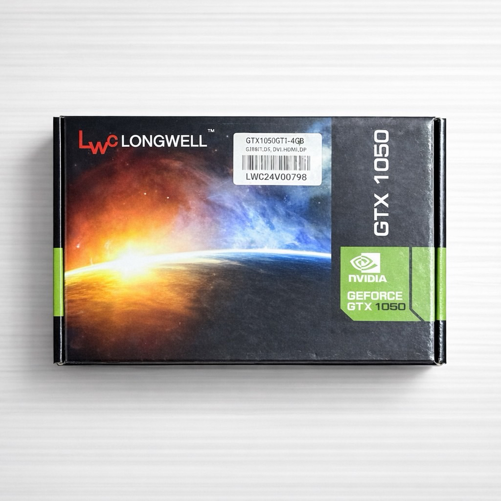 กล่องการ์ดจอ การ์ดจอ กล่อง การ์ดจอ LWC LONGWELL GEFORCE GTX 1050