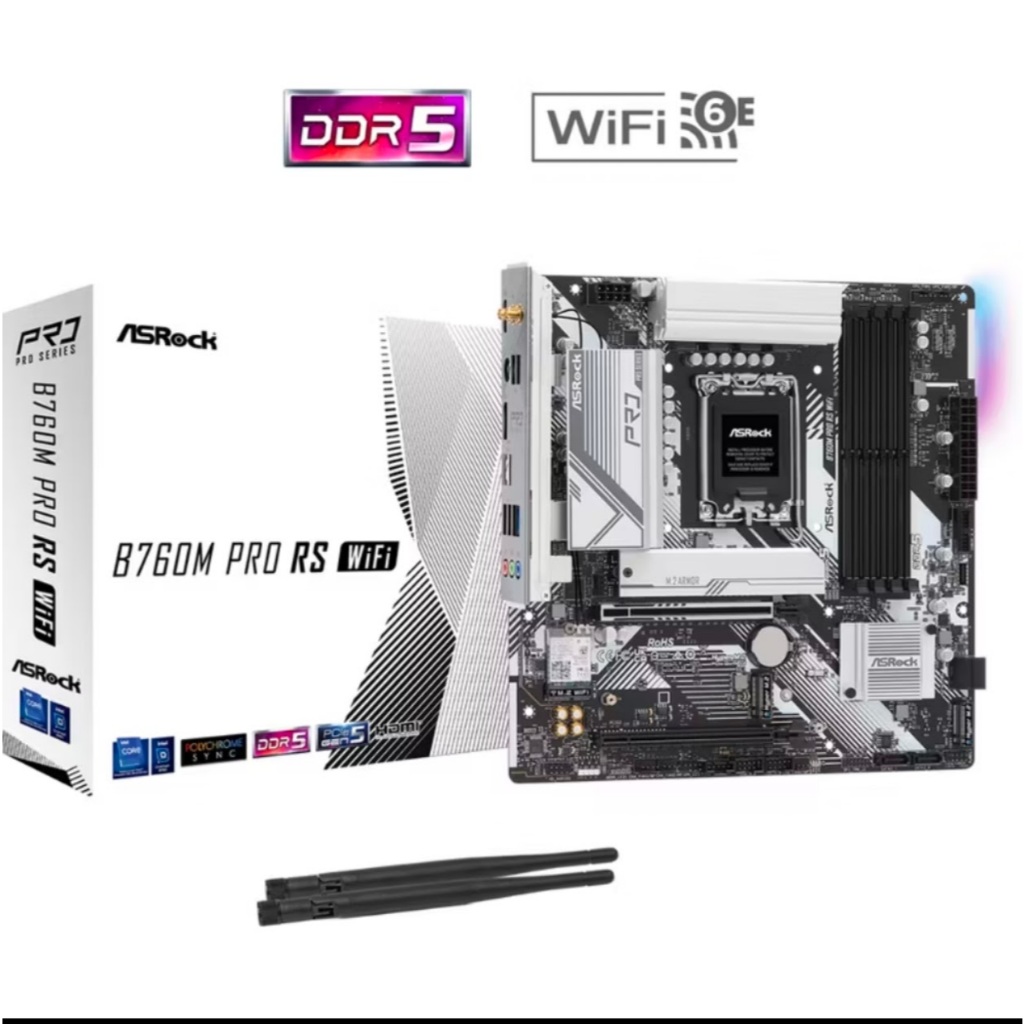 Asrock B760M Pro RS WiFi DDR5 LGA1700