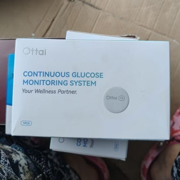 เซ็นเซอร์ตรวจวัดระดับน้ำตาลในเลือด Ottai CGM 1 ชิ้น แบบต่อเนื่อง โดยไม่ต้องจิ้มนิ้ว