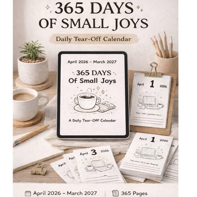 ปฏิทินรายวัน 365 วัน | 365 Days of Small Joys