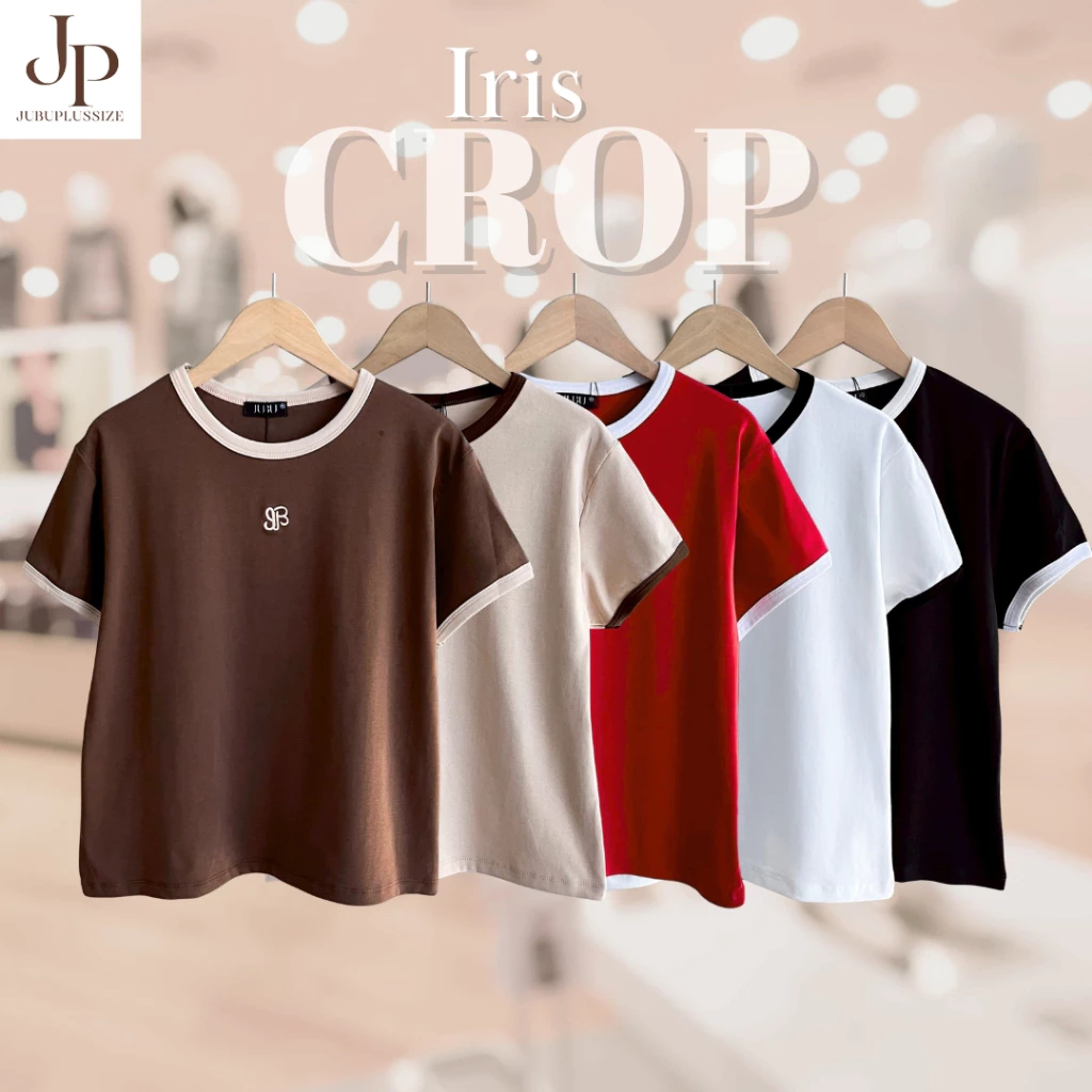 ส่งทันที!🛵เสื้อยืดสาวอวบ เสื้อยืดแขนสั้นคอกลมแต่งขอบ ผ้ายูนิโคล่ ไซส์L/XL อก35-44นิ้ว เสื้อคอกลม#606