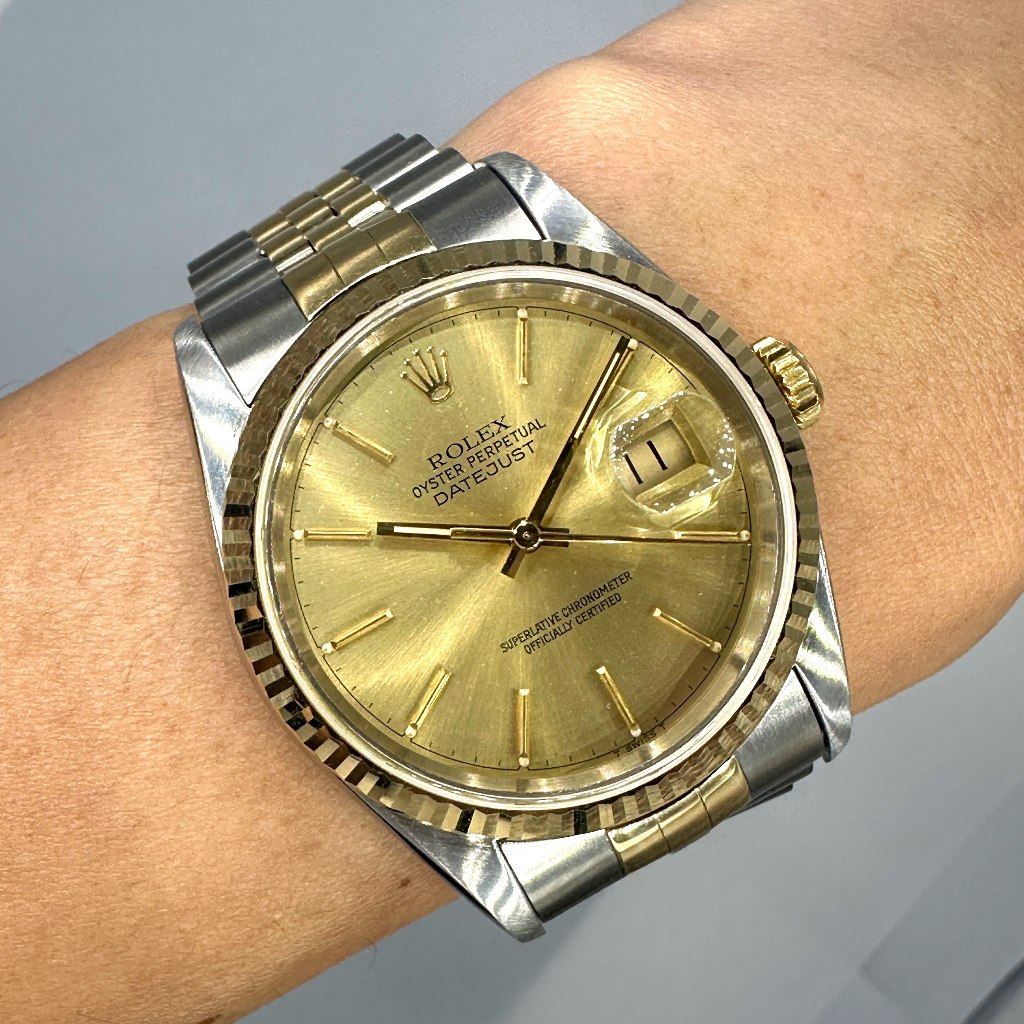 ROLEX Datejust 16233 Year 1991 Automatic Date Size 36 mm. (Pre-owned)