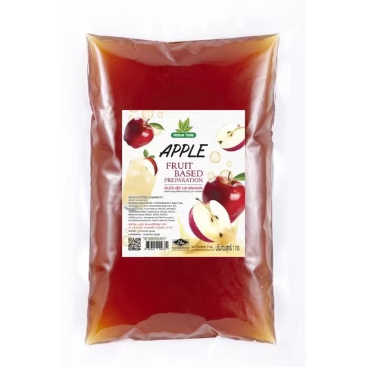 น้ำผลไม้ฟรุ๊ตเบส พรีเพรีชั่น (ชนิดถุง แบบเติม) ผสมผลไม้แท้ ตรา Nature Taste ขนาด 1 กิโลกรัม