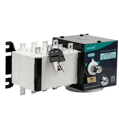 SQ8P-100 4P สวิทช์สลับแหล่งจ่ายอัตโนมัติ Automatic Transfer Switch(ATS) 3Phase 380VAC 100A ″SUNTREE″