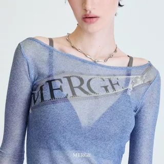 Merge Official - Rowie Sheer Top (พร้อมส่ง)