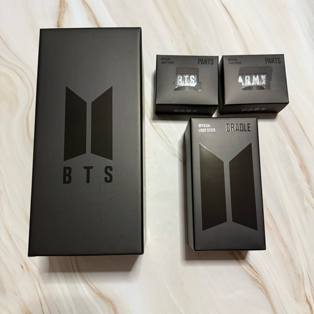 ✅พร้อมส่ง แท่งไฟ BTS OFFICIAL LIGHT STICK VER 4 ของใหม่ แท้ 100% (ไม่แกะกล่อง)