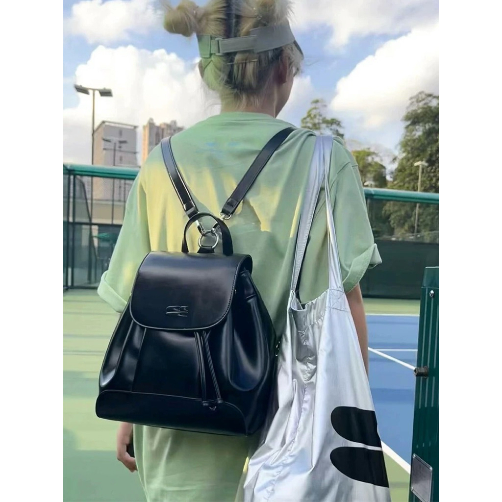 CryingCenter  กระเป๋าเป้สะพายหลังหนังนิ่มม น่ารักกก Barbie Chain Bag (ล็อตการผลิตใหม่ปี 2026)