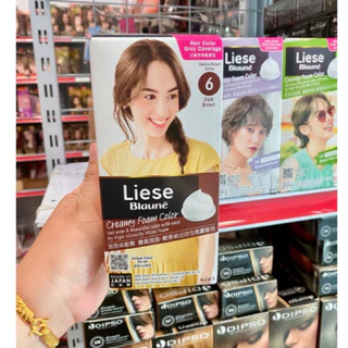 Liese Blauné Creamy Foam Color ลิเซ่ โฟมเปลี่ยนสีผม(ปิดผมขาว)