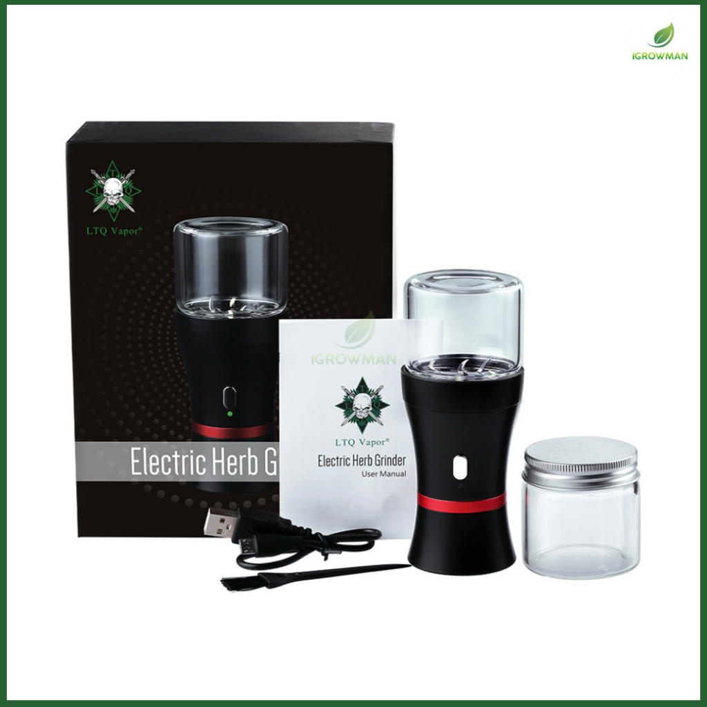 LTQ Electric Grinder เครื่องบดสมุนไพรไฟฟ้าแบบพกพา ชาร์จ USB แบต 1100mAh