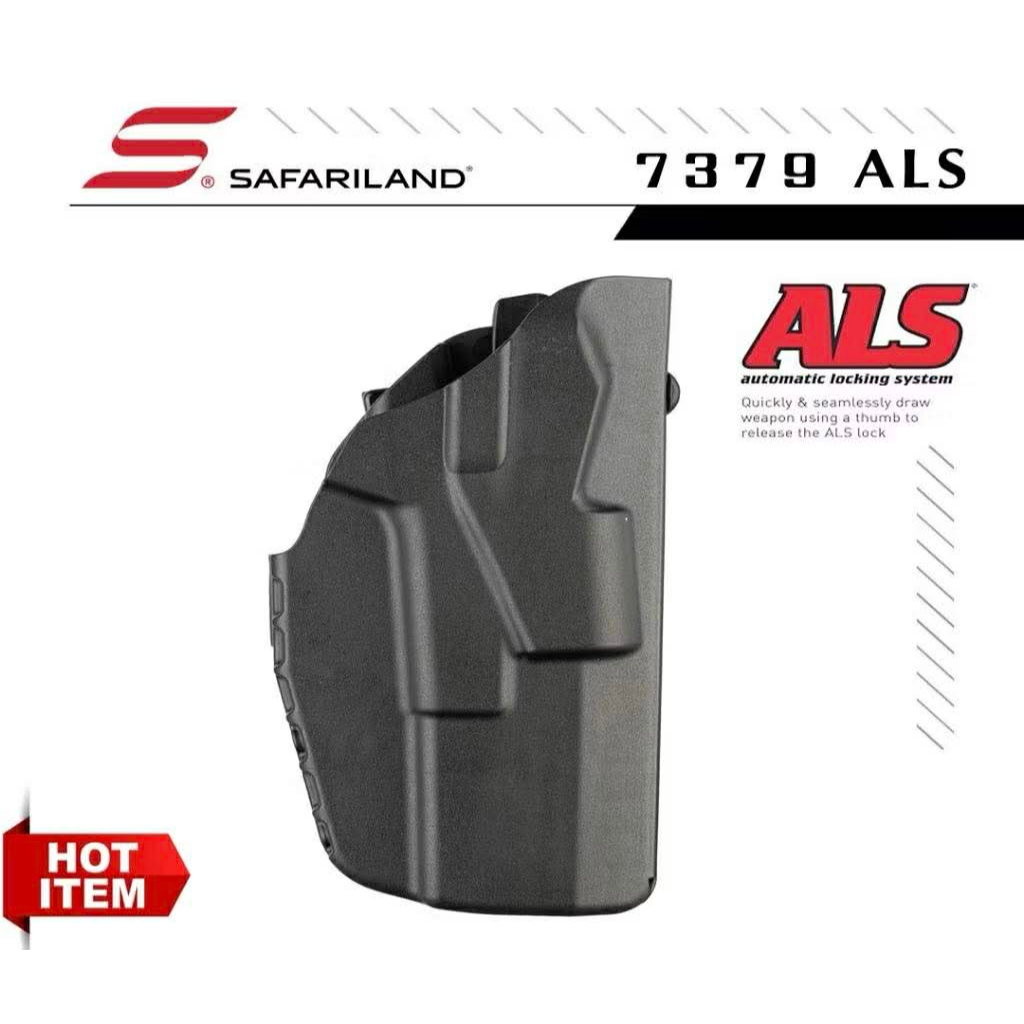 Safariland รุ่น 7379 ALS สำหรับ G17 ไม่ติดไฟฉาย