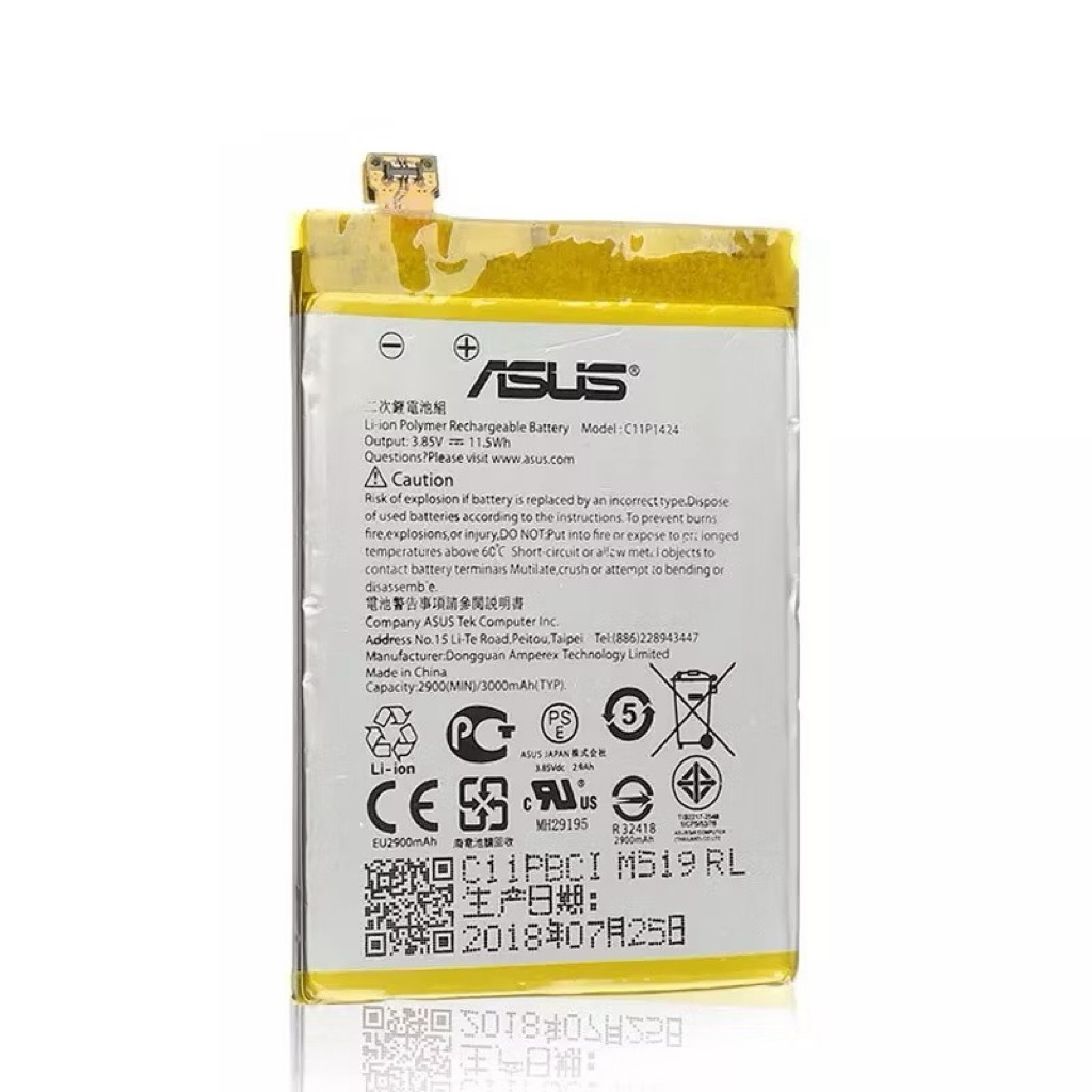 แบตเตอรี่ Zenfone 2 X008D ZE551ML ZE550ML Z00AD C11P1424 3000mAh ส่งจาก กทม