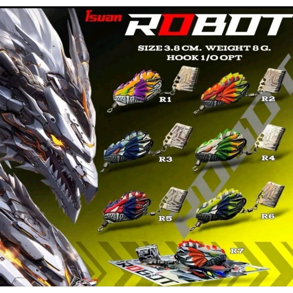 กบยางโรบอทROBOT by'น้าโอ๊ต USA&BPO